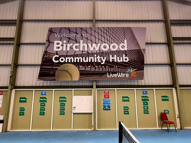 Photo of exterior sign