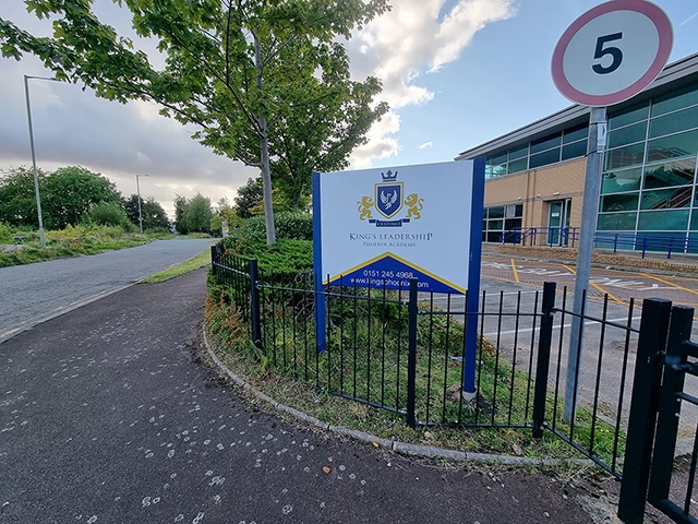 Photo of freestanding signs