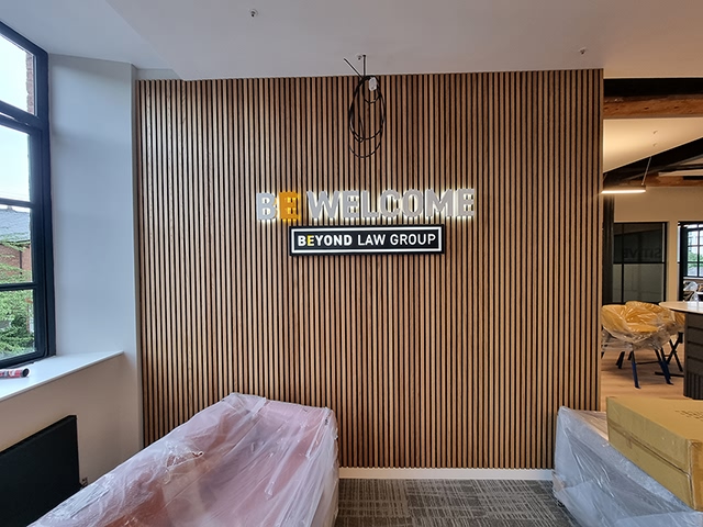 Photo of interior signs