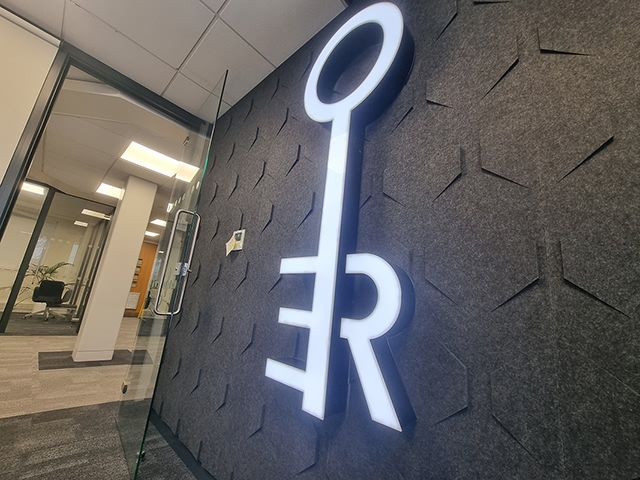 Photo of interior signs