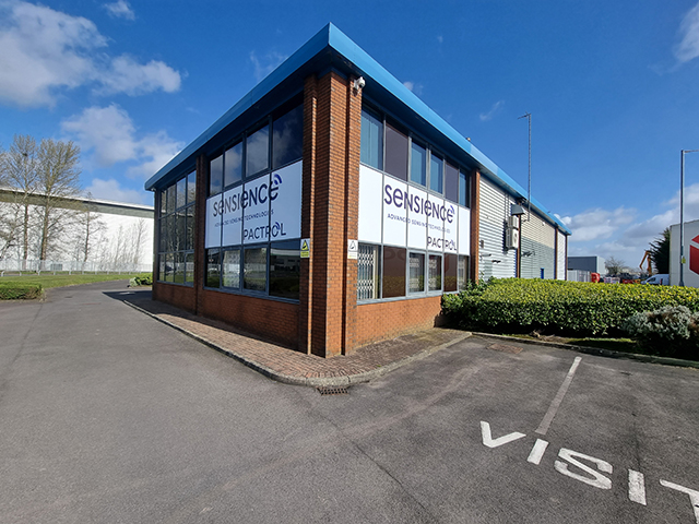 Photo showing window graphics